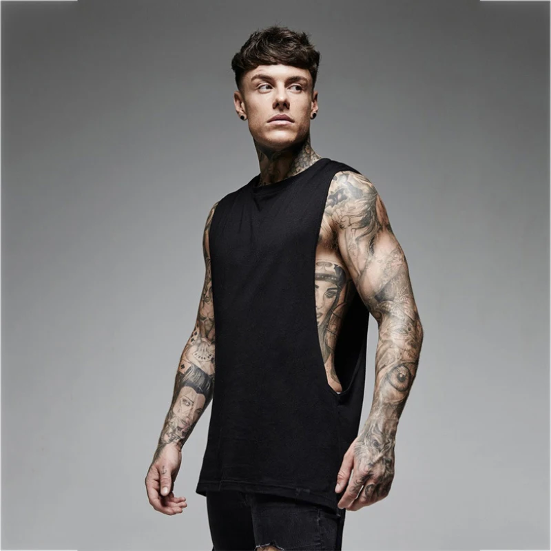 fashion Men sport Vest  gym Tank Top (5)