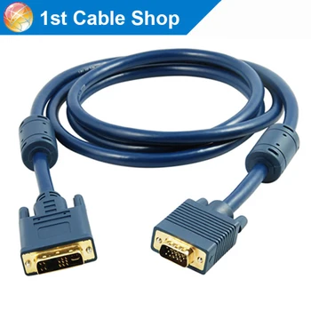

3M DVI to VGA Monitor Cable DVI 18+1 male to VGA male gold-plated for PC monitors
