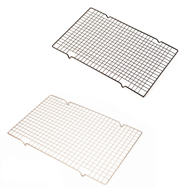 

Metal Nonstick Cooling Grid Rack Net Cookies Biscuits Bread Muffins Drying Stand Holder Kitchen Baking Tray Tools Kitchen tool