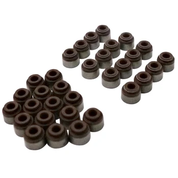 

YAOPEI New 32PCS for Honda EF8 EF9 DC5 DC2 Si GSR Type R EG6 EK Intake & Exhaust Valve Stem Seals 12211-PZ1-003 12210-PZ1-004