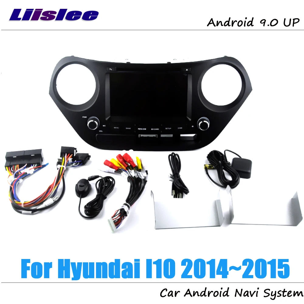 Discount Liislee Android 9 4+32G For Hyundai I10 2014~2015 Stereo Car Radio Video Carplay GPS Navi Map Navigation System Multimedia 3 Discount Liislee Android 9 4+32G For Hyundai I10 2014~2015 Stereo Car Radio Video Carplay GPS Navi Map Navigation System Multimedia 3
