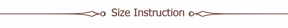 Size Instruction