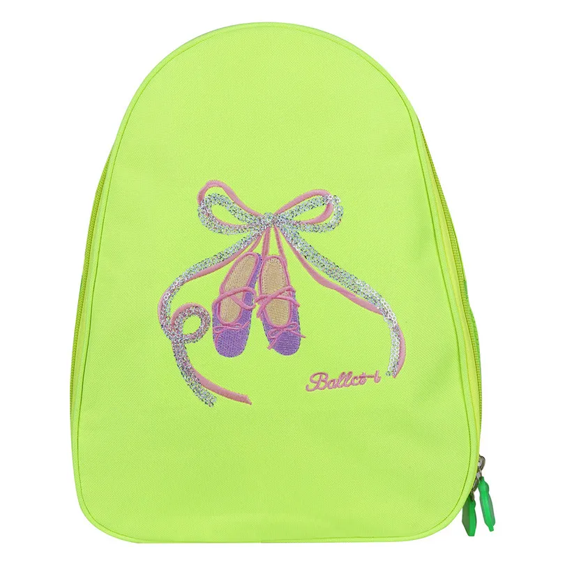 IEFiEL/детский балетный танец для маленьких девочек, рюкзак с носком, вышитая сумка для балетное представление сумки для танцев