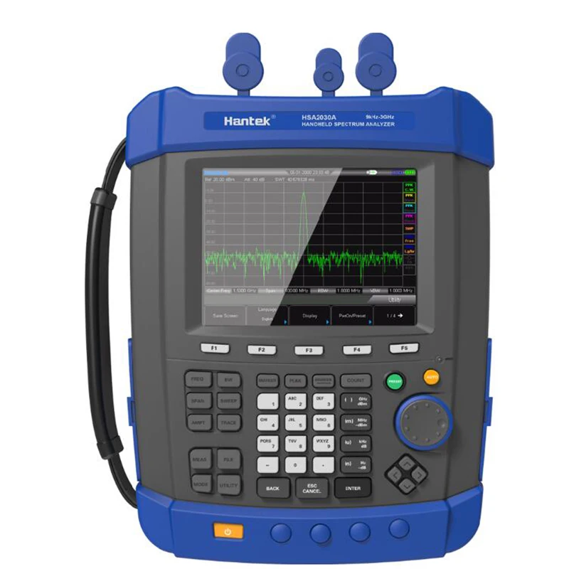 Hantek HSA2030A портативный цифровой анализатор спектра Портативный измеритель напряженности поля 9 кГц 3,2 ГГц переменному току USB интерфейс