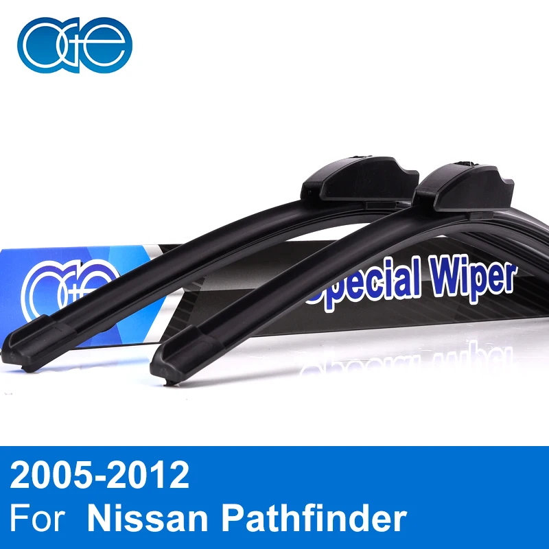 Oge Front Rear Wiper Blades For font b Nissan b font Pathfinder 2005 2012 High Quality