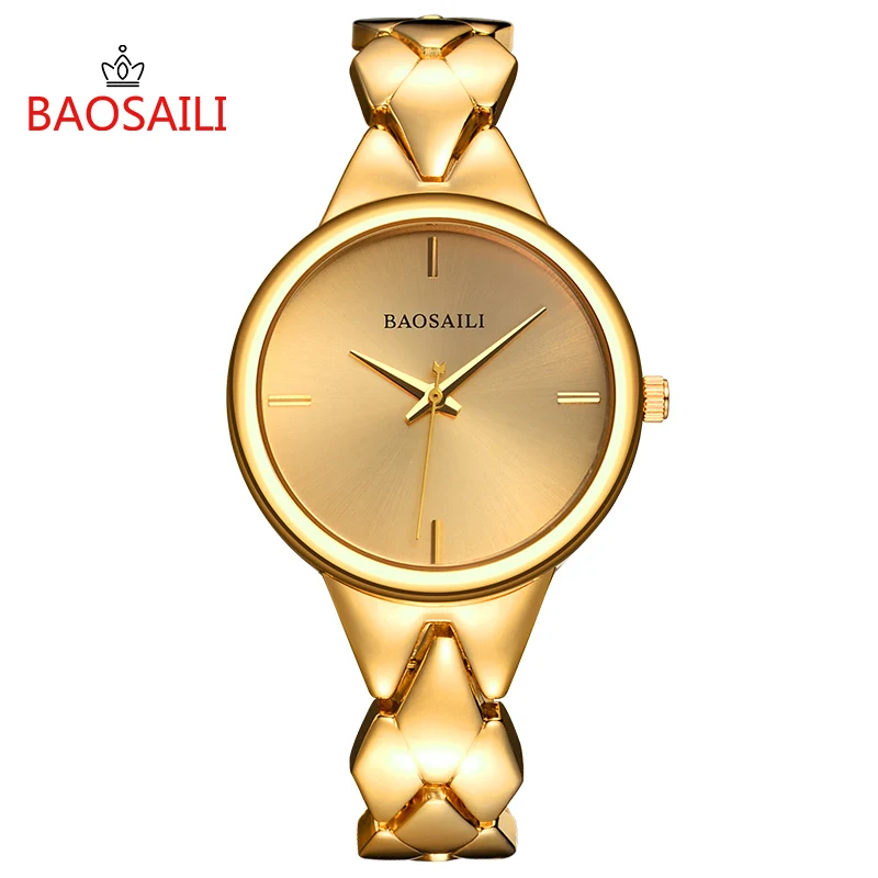 

BAOSAILI 1048 New Style Rose Gold Women Luxury Watches Fashion Dress Creative Quartz Watch Minimalist Gilrs Bracelet watch 20