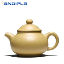 185 мл фиолетовый глиняный кастрюля подлинный исинский чайник мастер все ручной работы Китай здоровья винтажный чайный набор кунг-фу чайный горшок зиша чайник