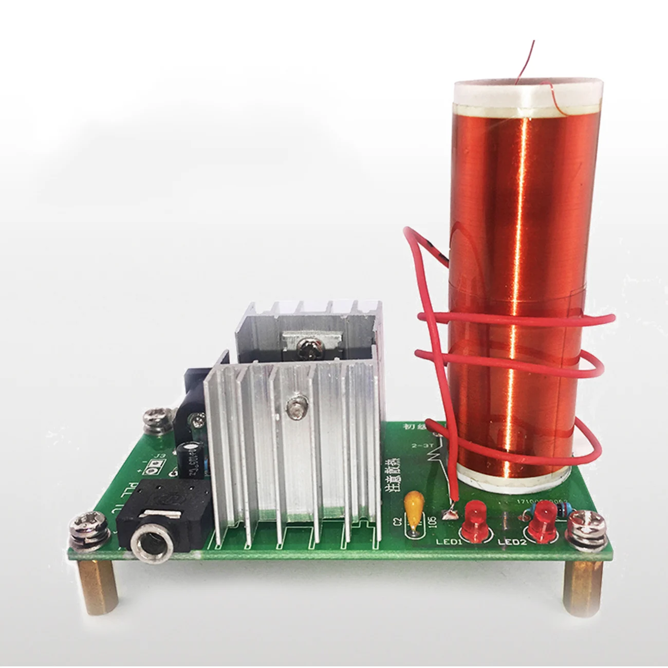 10PCS Mini Tesla Coil Music Speaker Plasma Wireless Transmission Kit ...
