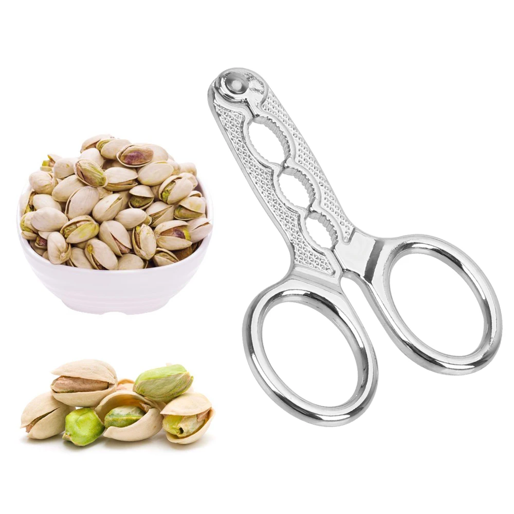 

NICEYARD Kitchen Tools Stainless Steel Nutcracker Melon Seed Plier Scissor Walnut Pine Sheller Opener Nut Cracker Multi-Function