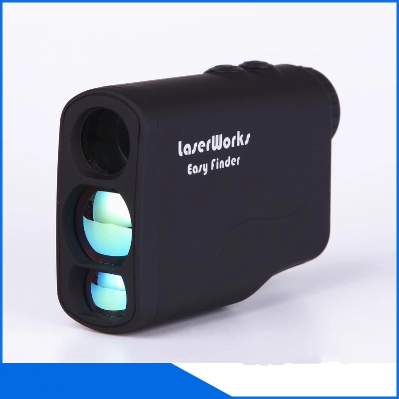 600m Waterproof Measure Distance Speed Laser font b Rangefinder b font with Flagpole Lock Hunting Device