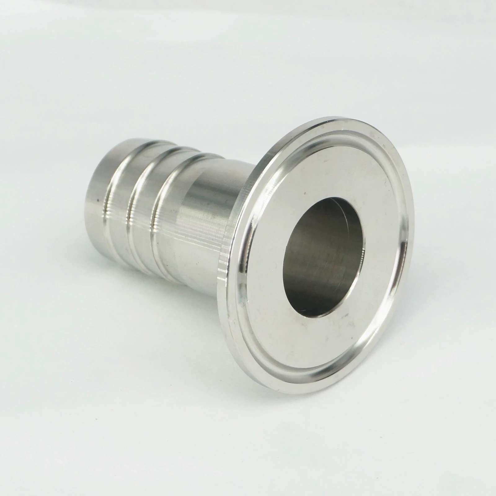 Hose clamps on barbed fittings shower mixer controls