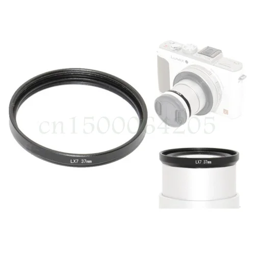 Переходное кольцо для фильтра объектива 37 мм Panasonic Lumix DMC LX7 DMW-FA1 Black | Электроника