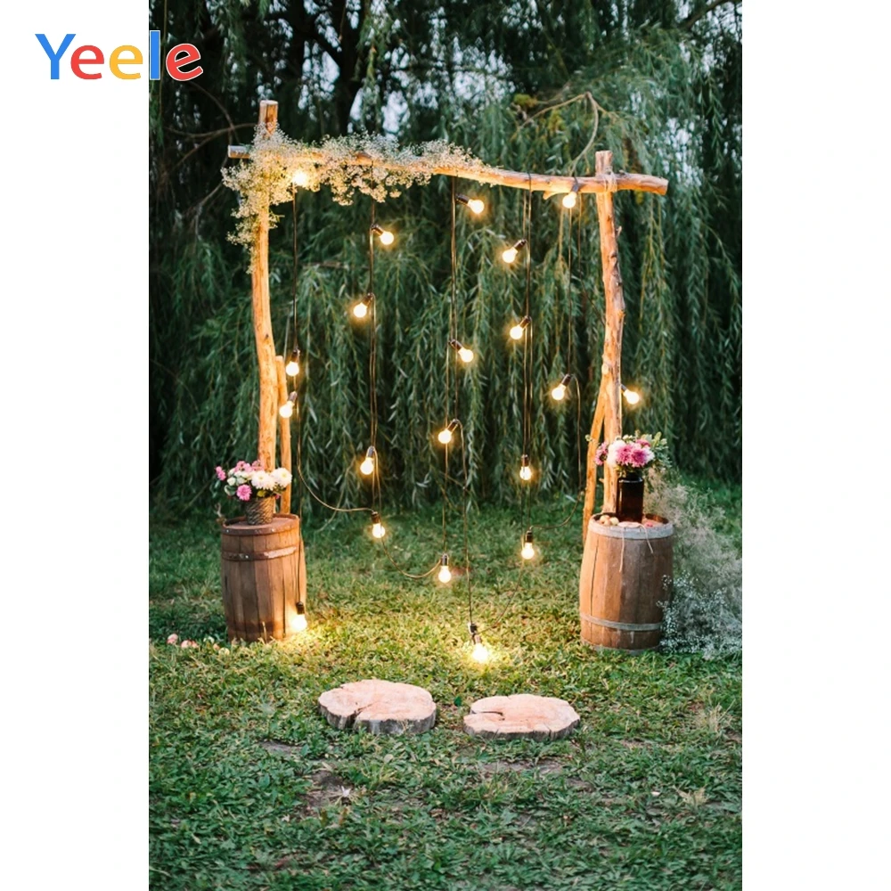 

Yeele Garden Light Wedding Gate Princess Girl Swing Scene Photography Backgrounds Photographic Backdrops For Photo Studio