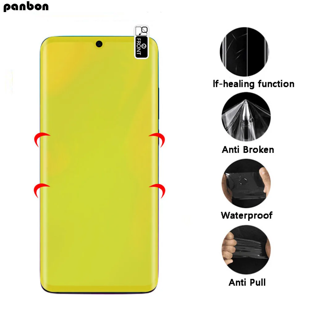 Мягкая Гидрогелевая защитная пленка из ТПУ с полным покрытием для Wiko view 2/ view2 Pro