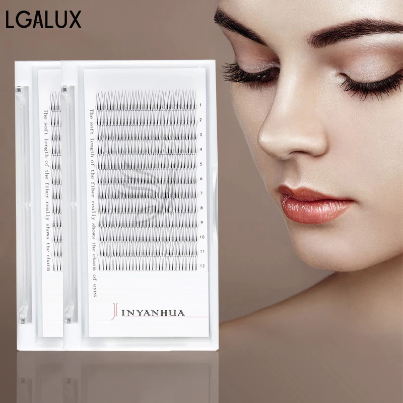 

LGALUX 2d12rows natural eyelashes mink eyelash extensions handmade soft false eyelashes sessile eyelashes