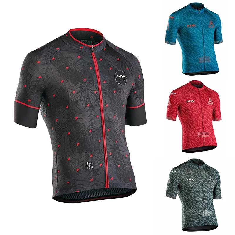 

2019 Pro NW Cycling Jersey Summer Breathable Mountain Bike Wear Racing Bicycle Clothes Cycling Clothing Ropa Maillot Ciclism