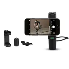 Eachshot смартфон ручка Rig с ремешком, Штатив Адаптер держатель для iPhone 6 7 6S плюс телефон светодиодный свет