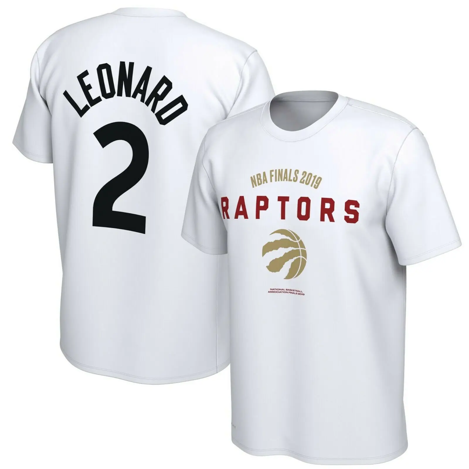 

H2Original Kawhi Leonard Toronto T Shirt Raptors 2019 Finals Bound Name & Number T-Shirt
