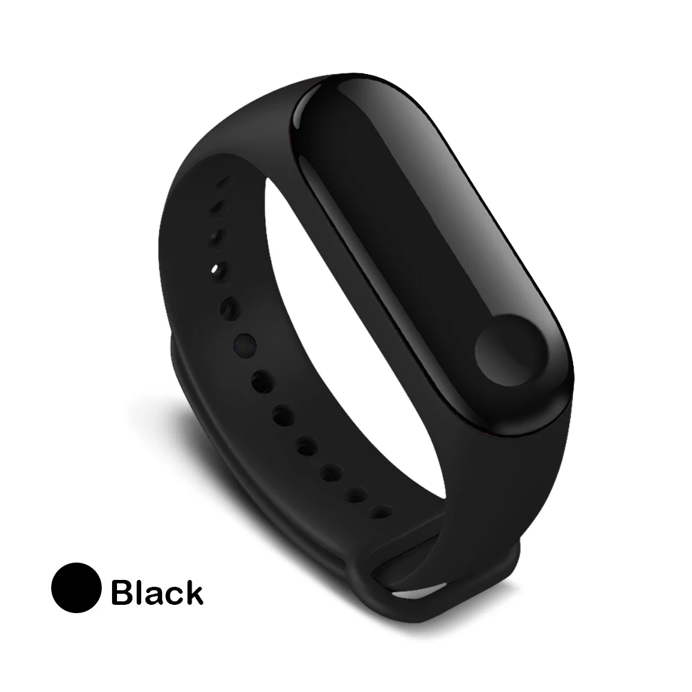 Браслет mi Band 3 4 для Xiaomi mi Band 3 4, ремешок для браслета, сменные цветные силиконовые аксессуары