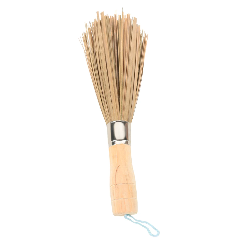 

1Pc Creative Diverse Cleaning Brush Traditional Bamboo Wok Brushes Wood Handle Pot Dish Degreasing Brushes Kitchen Tools