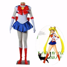 Athemis Anime Sailor Moon Tsukino Usagi Cosplay Party Costume Custom Made Any Size Dress High Quality athemis gane assassin s creed female assassin cosplay costume custom made set high quality