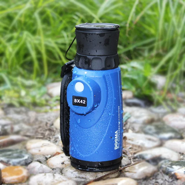 Cheap New BOSMA Mix 8x42 Monocular Telescope Built-in Compass & Reticle BAK4 FMC Spotting Navigation/Hunting/Travelling Fast Shipping
