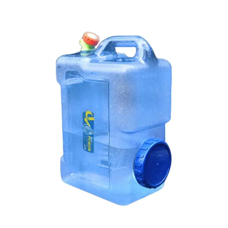 Mounchain ao ar Bolsa de Água de Plástico Portador de Água com Torneira Livre Engrossar Tanque Portátil Tote Balde Água Barril pe 12 - 18 l 15 portátil tote balde portador de água com torneira água barril pe
