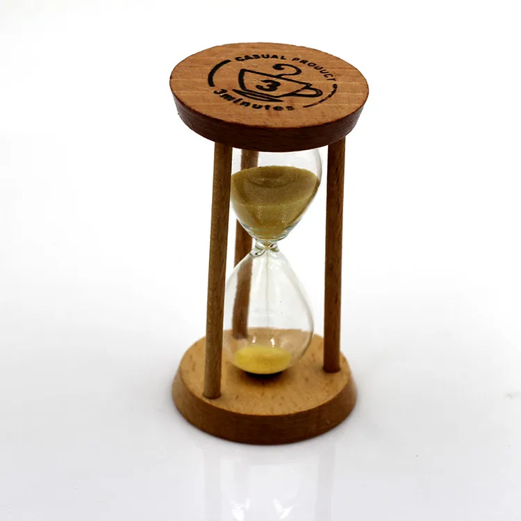 Новое поступление высокое качество 3 мин Деревянный Песок Песочные часы Таймер Декор уникальный подарок кухня