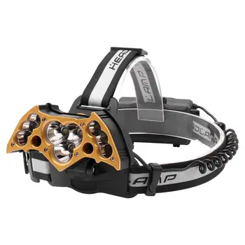 

100000lm 9T6+2XPE 11xLED USB Headlamp Rechargeable Flashlight Hunting Headlight