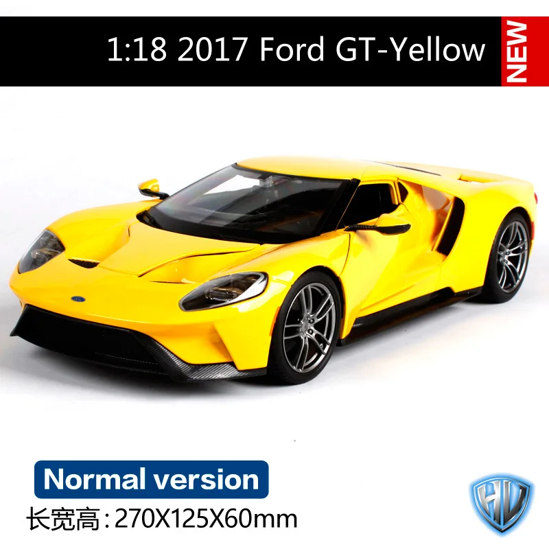 Maisto 1:18 Ford GT спортивная машина литая под давлением модель автомобиля игрушка Новинка в коробке 31384 Синий Желтый Серебряный три цвета на выбор - Цвет: 31384