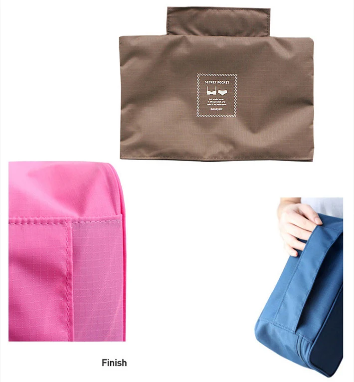 Luluhut дорожная сумка для хранения нижнего белья, портативная водонепроницаемая сумка для стирки бюстгальтера, трусиков, косметическая сумка, органайзер для багажа