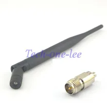 2,4 ГГц 5dBi 802.11b/g WiFi антенна RP-SMA мужской беспроводной маршрутизатор+ RP гнездо SMA IPX разъем адаптера