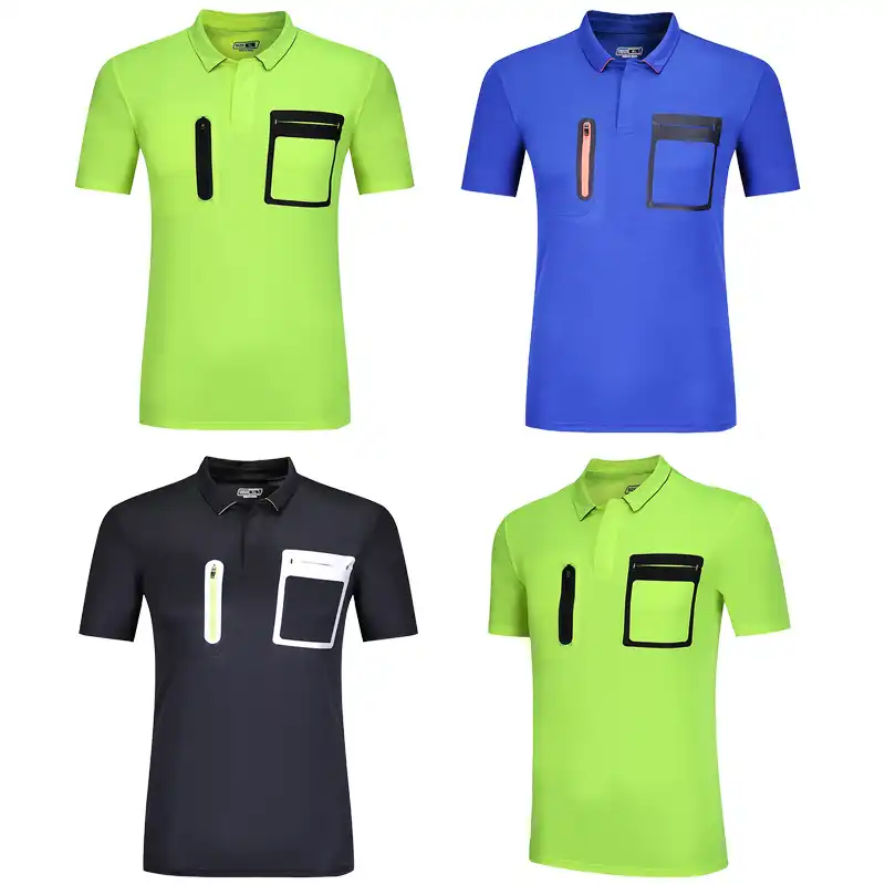 green referee shirt