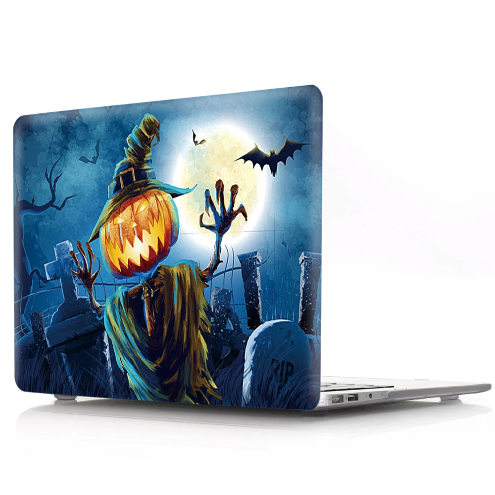 Мультяшный чехол для MacBook Pro 13 15 2017 2018 A1706 A1708 A1989 Pumpkin Hard PC mac book Touch bar A1707 A1990|Сумки и