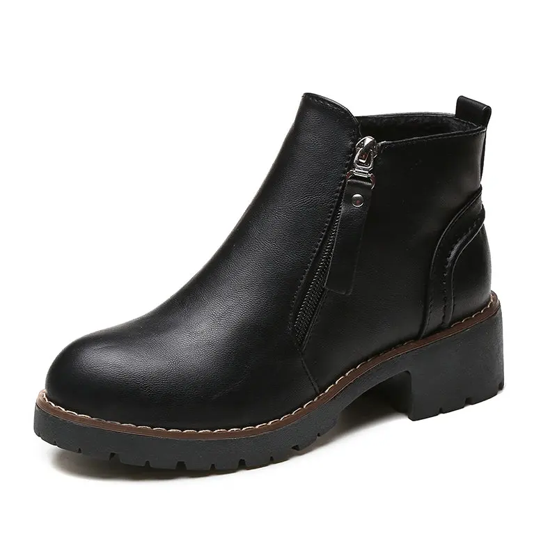 women brown ankle boots