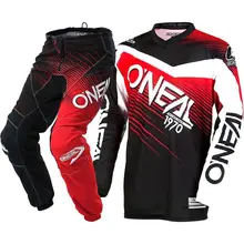 2018 Elemento Conjunto de Engrenagens Motocross Dirt Bike Moto MX Off-road Calças Jérsei Combo Proteção Terno