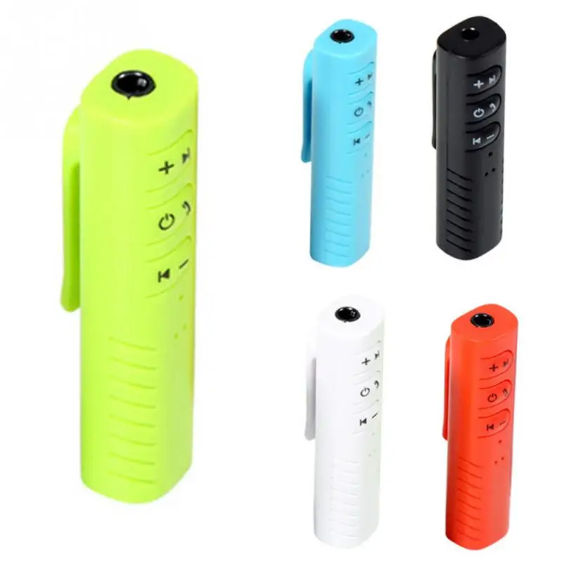 Universal 3.5mm Bluetooth Car Kit Speakerphone Music Audio Receiver