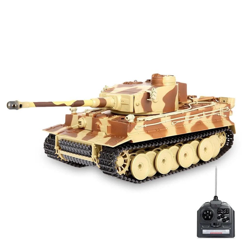 Mini RC Battle Tank Remote Control Simulated Panzer Model Shooting