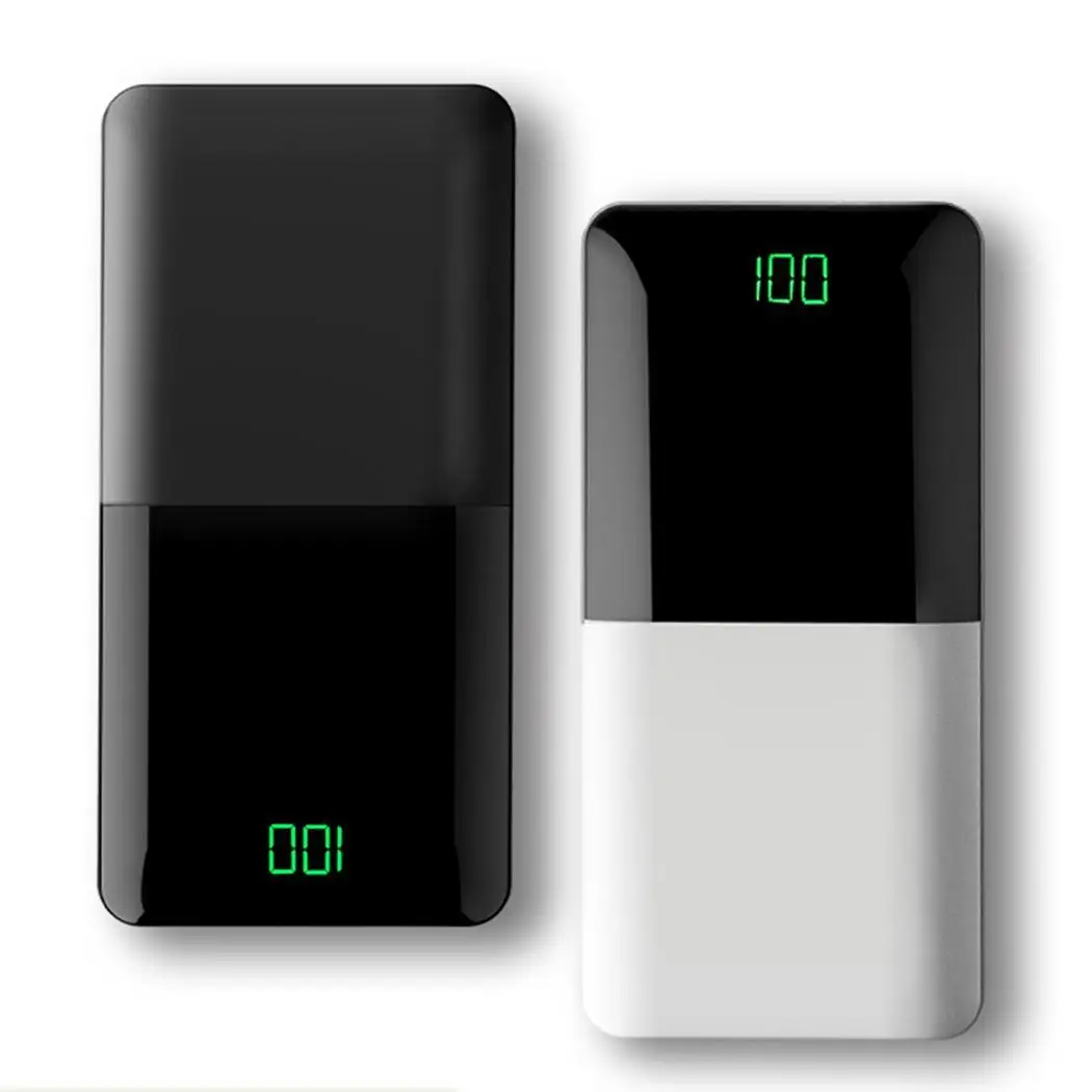 20000 mah 2 USB power Bank Внешний аккумулятор Комплект для зарядки портативное зарядное