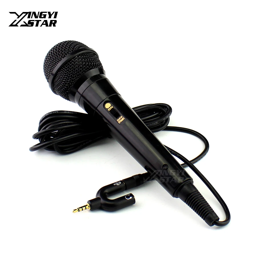 Handheld Mic Studio Condenser Microphone For iPhone Android Video Recording Computer Karaoke