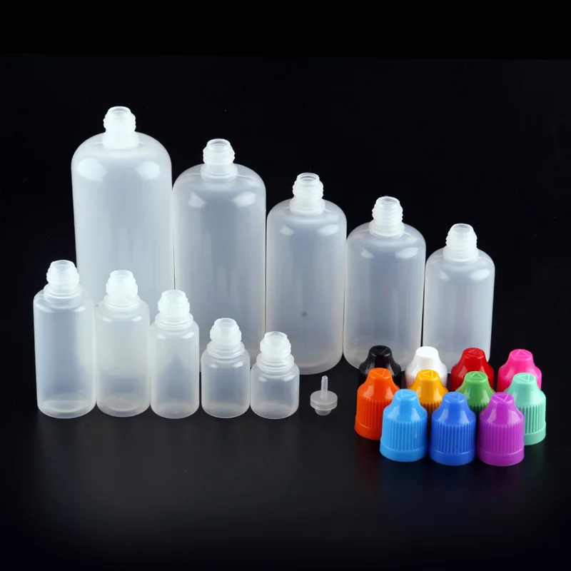 

5pcs/lot Yunkang Empty Plastic Bottle Electronic Cigarette Bottles 10ml/15ml/20ml/30ml/50ml/60ml Bottle
