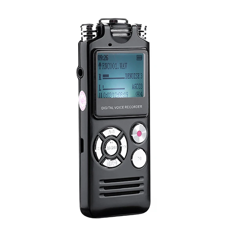 

HD noise reduction Professional conference recorder 8GB digital voice recorder with 1.4" LCD Support speaker headphones SK333