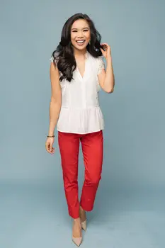 

Women Ladies Fashion V-Neck Blouse Tops Casual