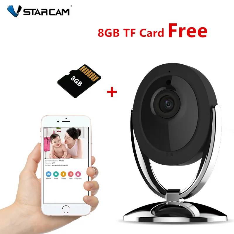 

VStarcam C93 Wifi IP Camera 720P Night Vision 2-Way Audio Wireless Motion Alarm Mini Smart Home Security Video Baby Monitor