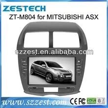 ZESTECH 2 DIN Car DVD For Mitsubishi ASX DVD In dash touch screen with GPS IPOD IPHONE USB steer wheel control car radio