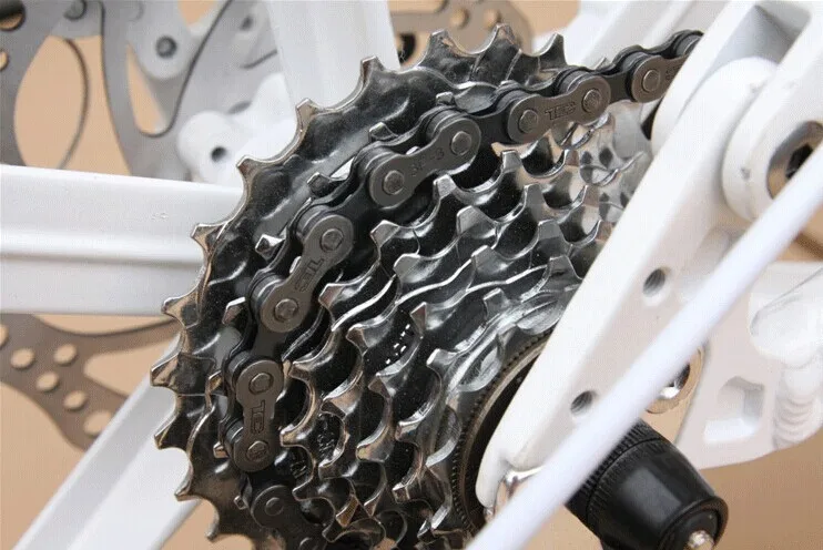 2" x 18" дюймов двойные амортизационные алюминиевые для горного велосипеда дисковые тормоза Мужские Складные велосипедные дорожные велосипеды