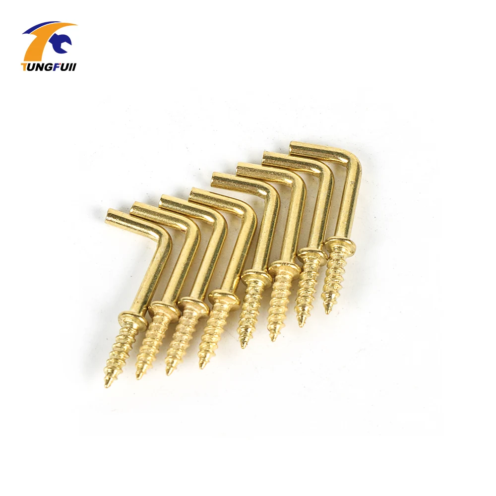 Tungfull Right Angle Hook Seven Character Nail L Hook Self tapping