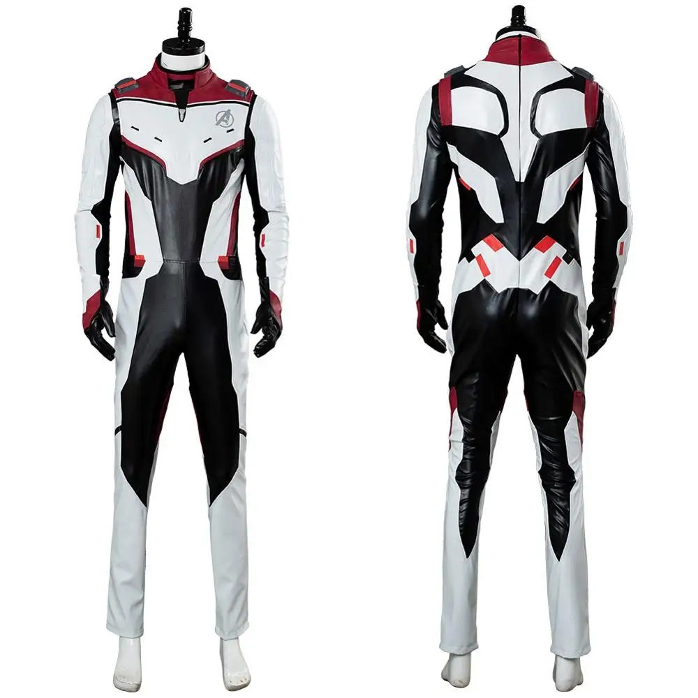 

Avengers 4 Endgame Thor Captain America Ironman Quantum Realm Suit Cosplay Costume Uniform Outfit Adult Men Halloween Carnival