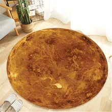 Солнечная система планета моделирование ковер фланелевый мягкий небесное тело домашний ковер для гостиной Детская комната для ванной круглые ковры 60 см