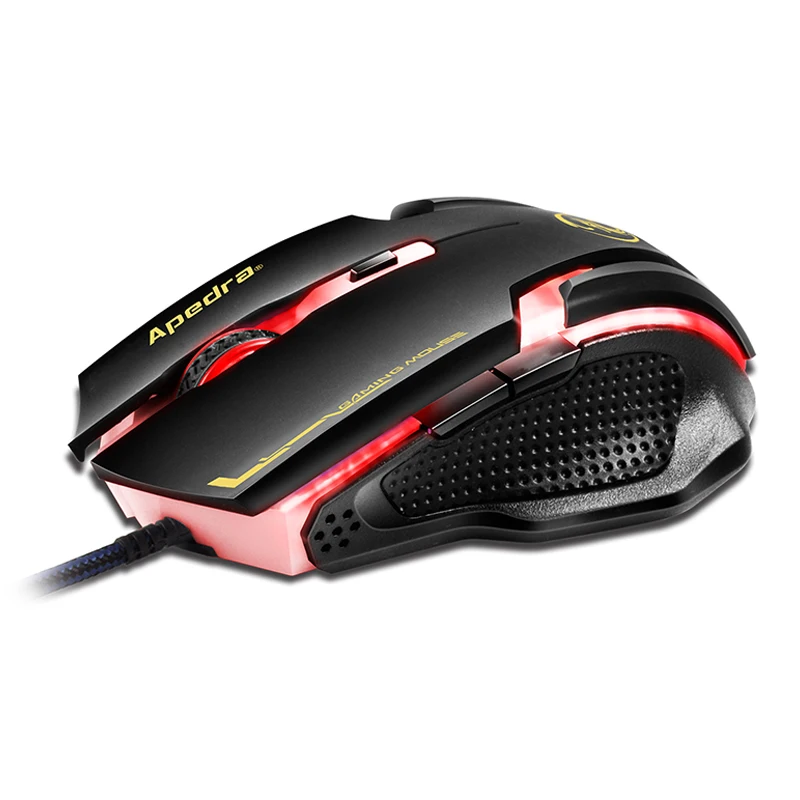 USB Wired Gaming Mouse Gamer 3200DPI 6 Buttons LED Optical Computer Mouse Cable Mice For PC Laptop